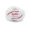 Garn Linen 50g vit