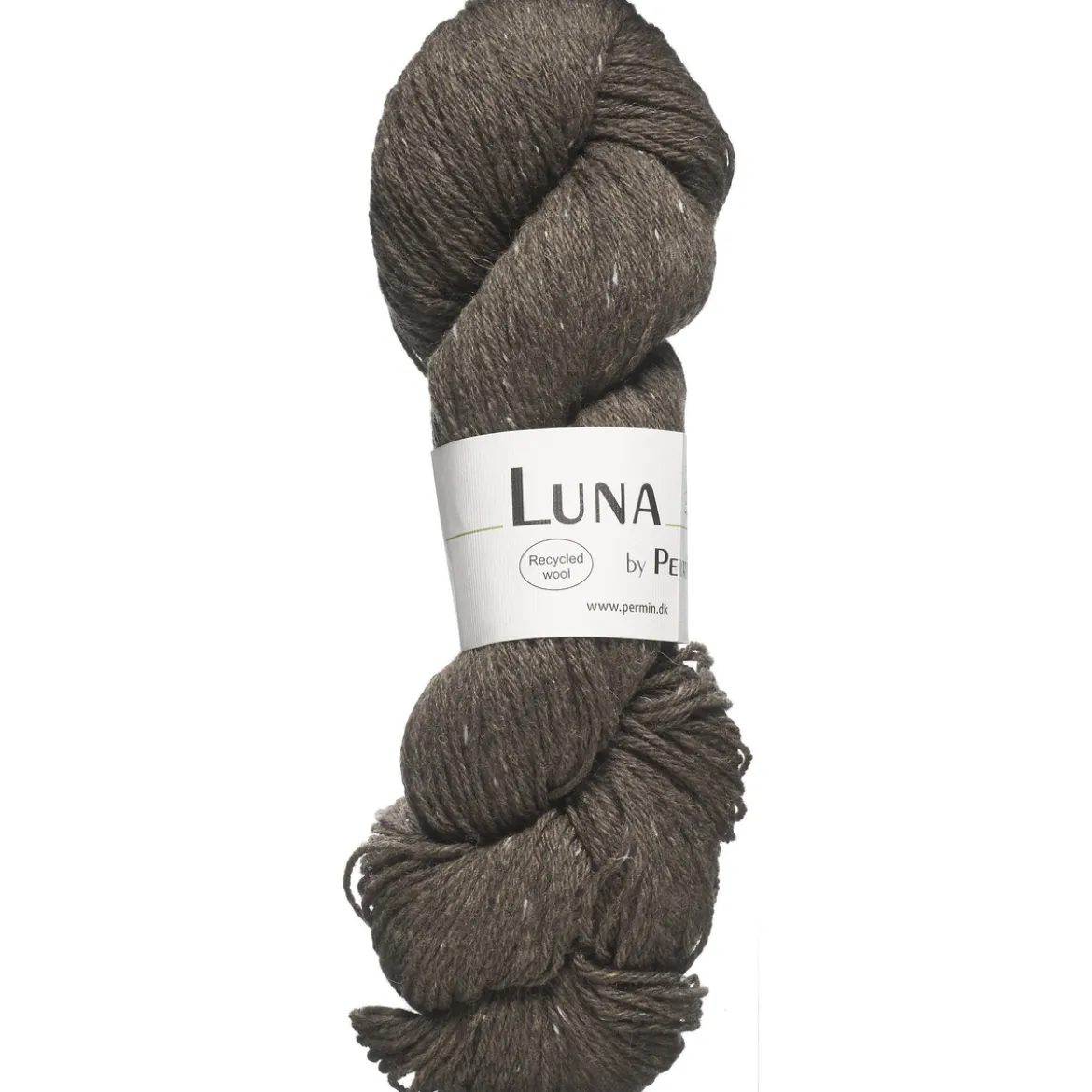 Garn Luna 50g brun