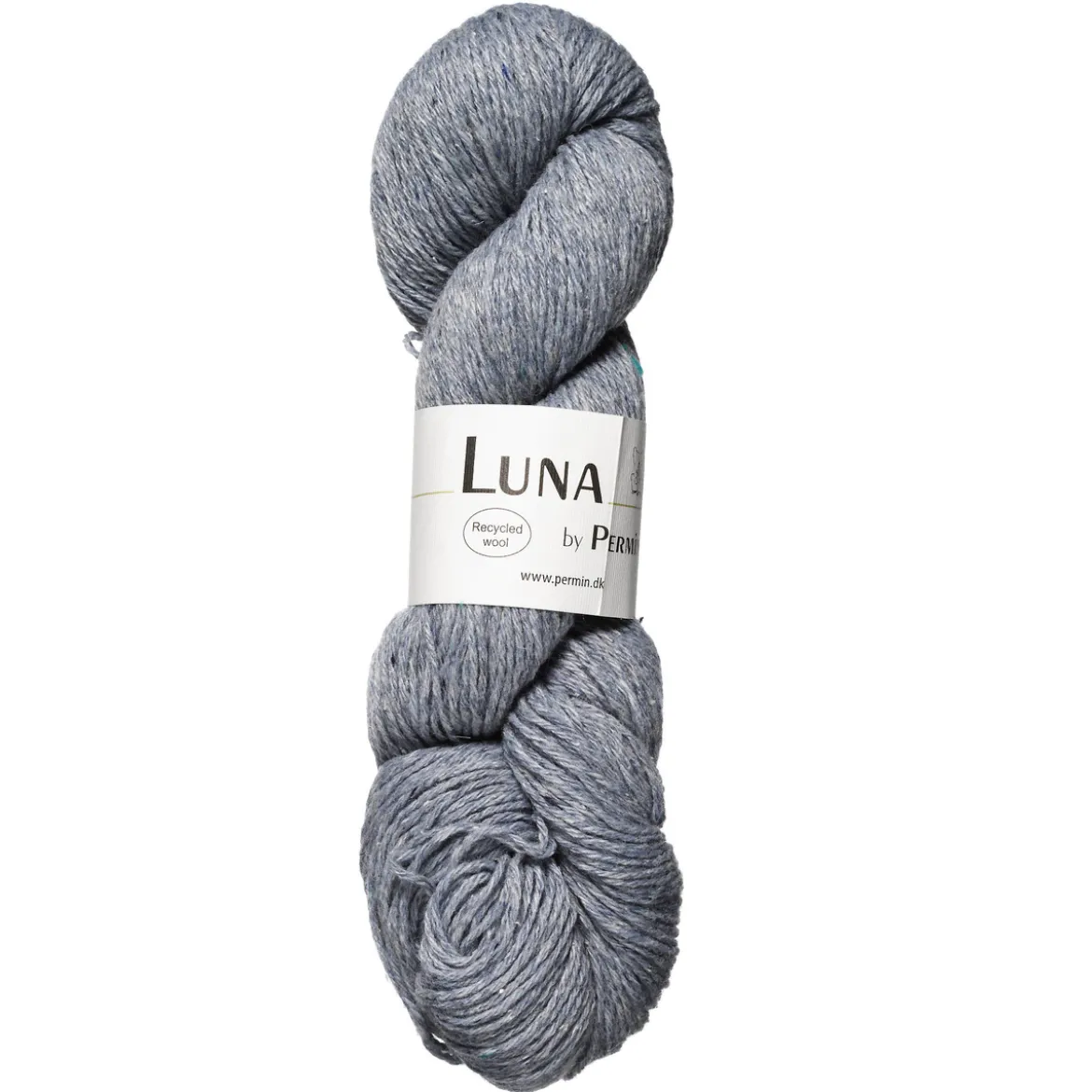 Garn Luna 50g ljusblå