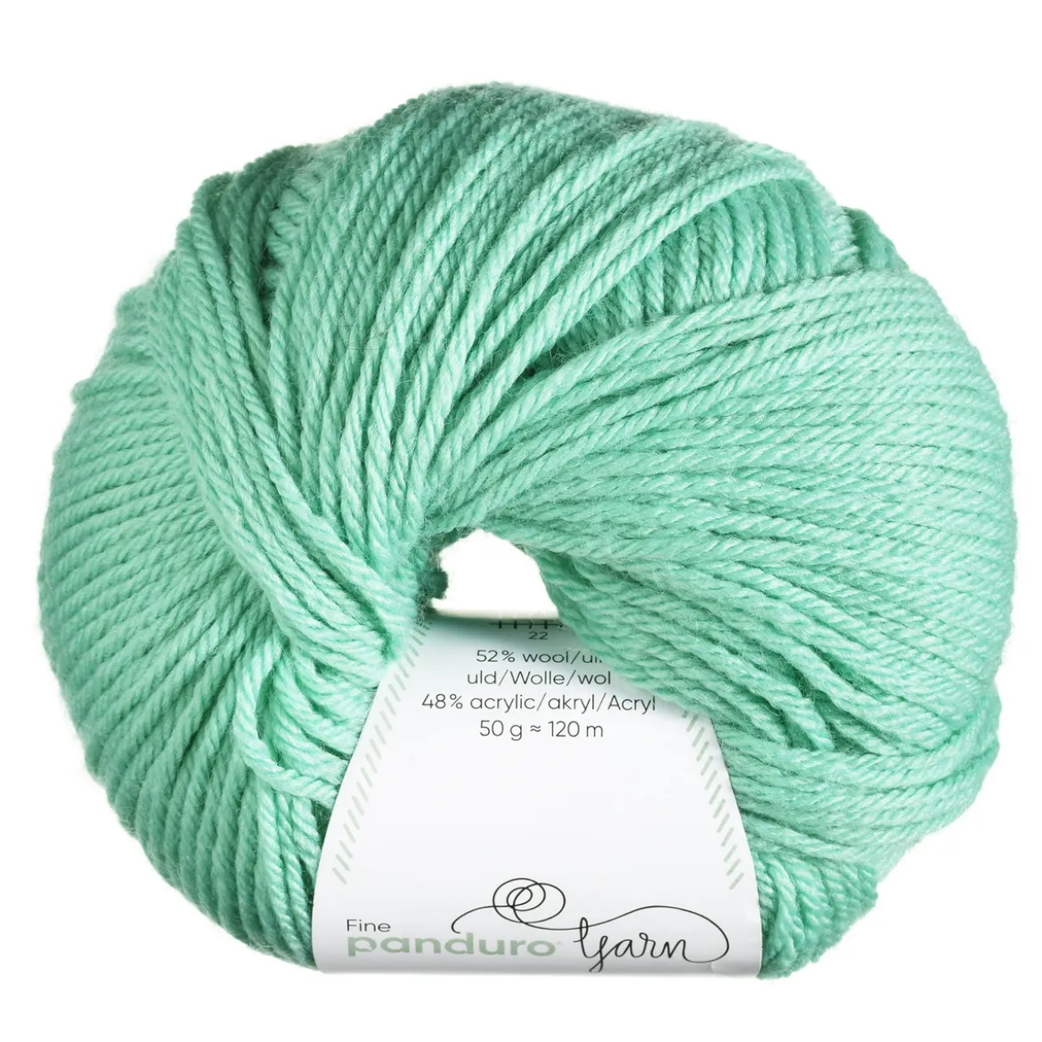 Garn Merino Mix 50g aquagrön