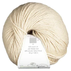 Garn Merino Mix 50g beige