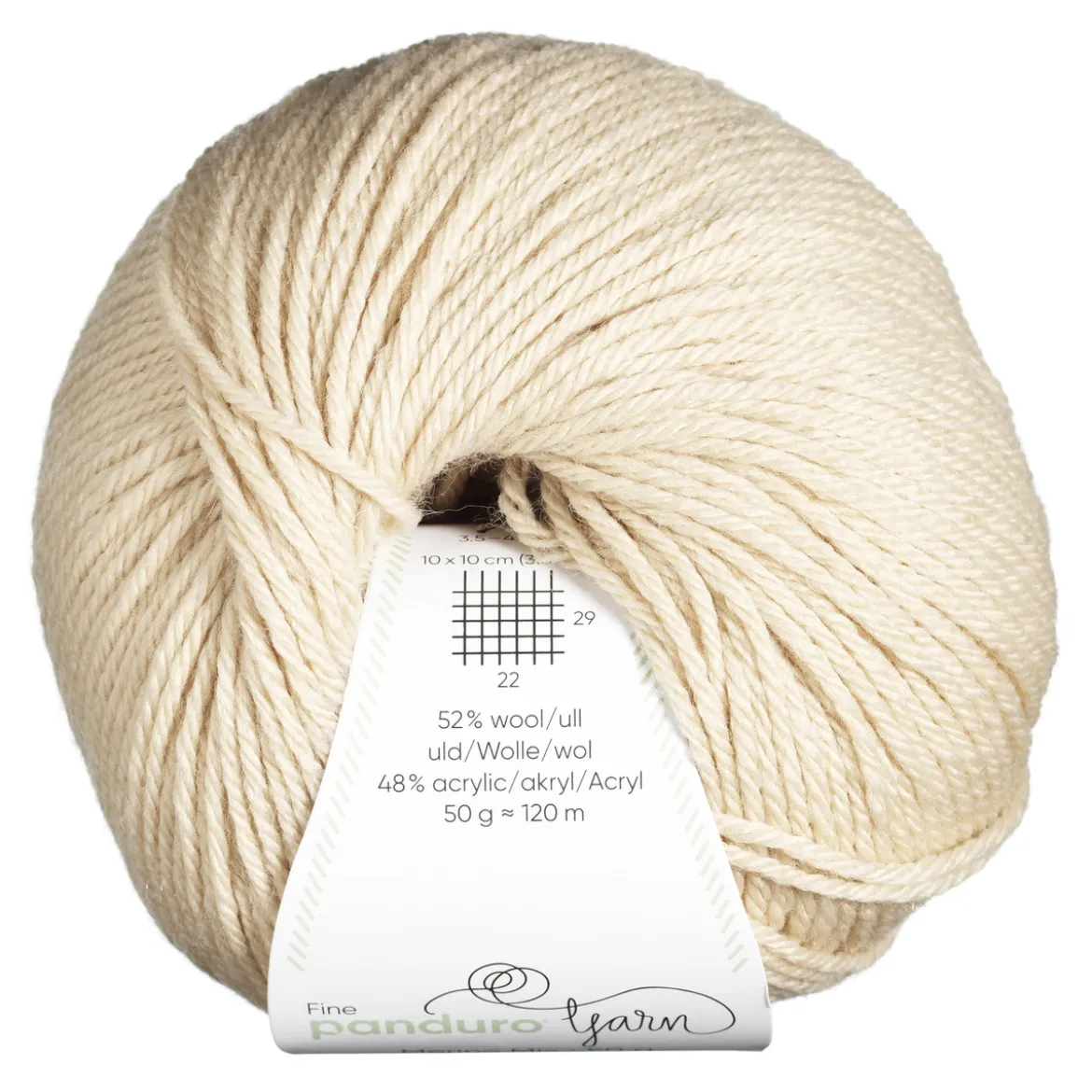 Garn Merino Mix 50g beige