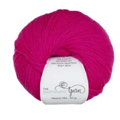 Garn Merino Mix 50g cerise