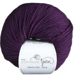 Garn Merino Mix 50g lila