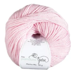 Garn Merino Mix 50g ljusrosa