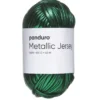 Garn Metallic Jersey 100g grön