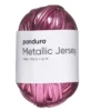 Garn Metallic Jersey 100g rosa