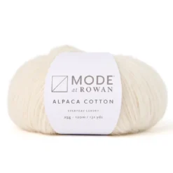 Garn Mode at Rowan Alpaca Cotton 25g – Feather grey melange 013