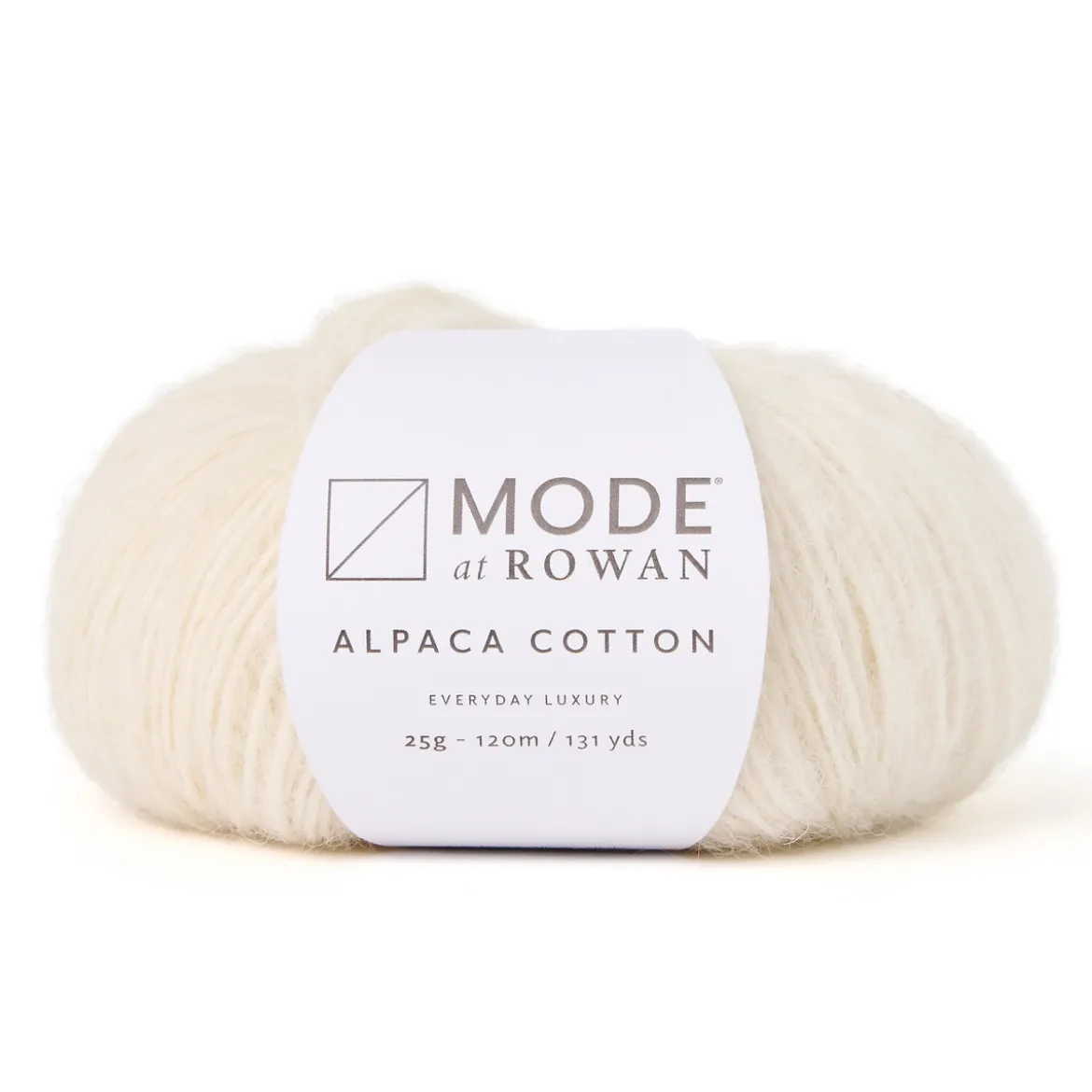 Garn Mode at Rowan Alpaca Cotton 25g – Feather grey melange 013