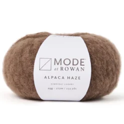 Garn Mode at Rowan Alpaca Haze 25g – Cocoa 016