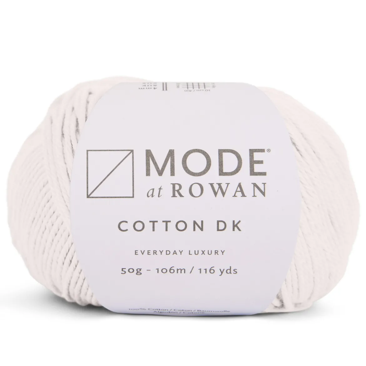 Garn Mode at Rowan Cotton DK 50g – Pearl 010