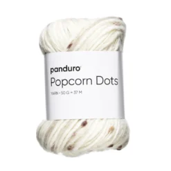 Garn Popcorn Dots 50 g beige