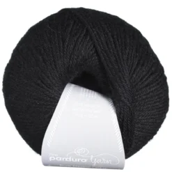 Garn Pure Merino 50g svart