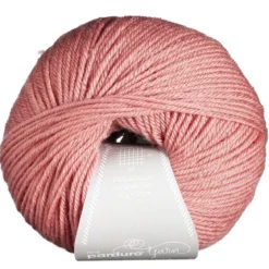 Garn Pure Merino 50g varmrosa