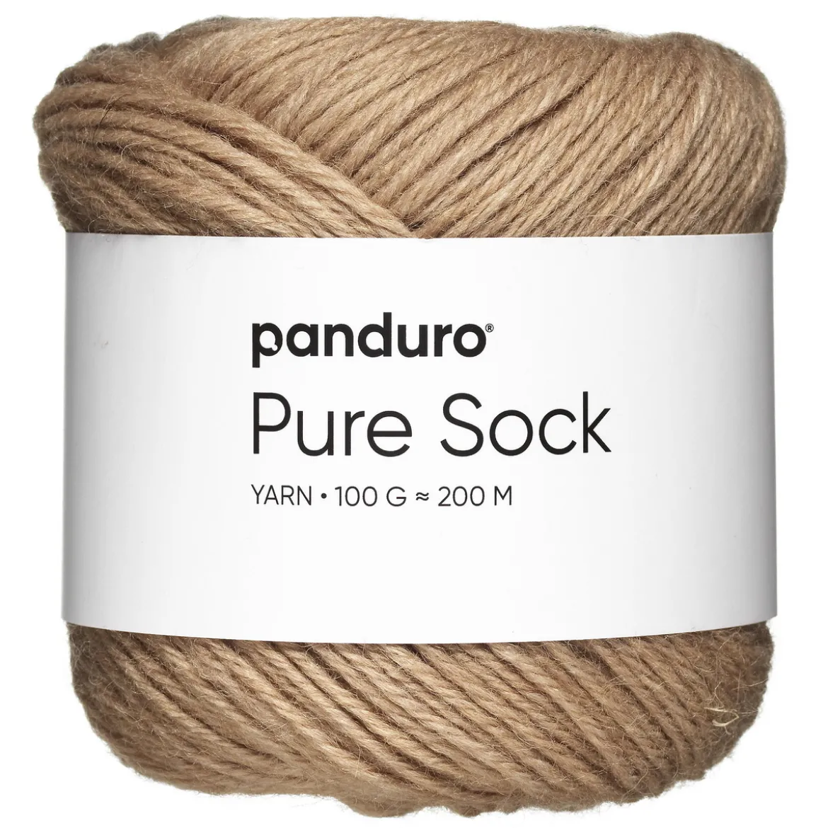 Garn Pure Sock 100g beige