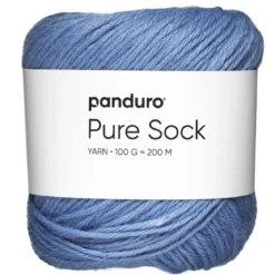 Garn Pure Sock 100g blå