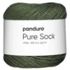 Garn Pure Sock 100g mörkgrön