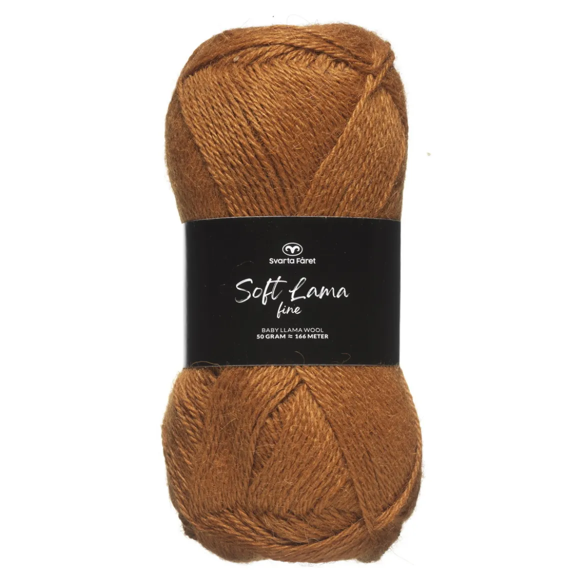 Garn Soft Lama Fine 50g senap – Roasted pecan 934