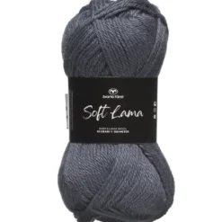 Garn Soft Lama 50g duvblå – Nightshadow blue 69
