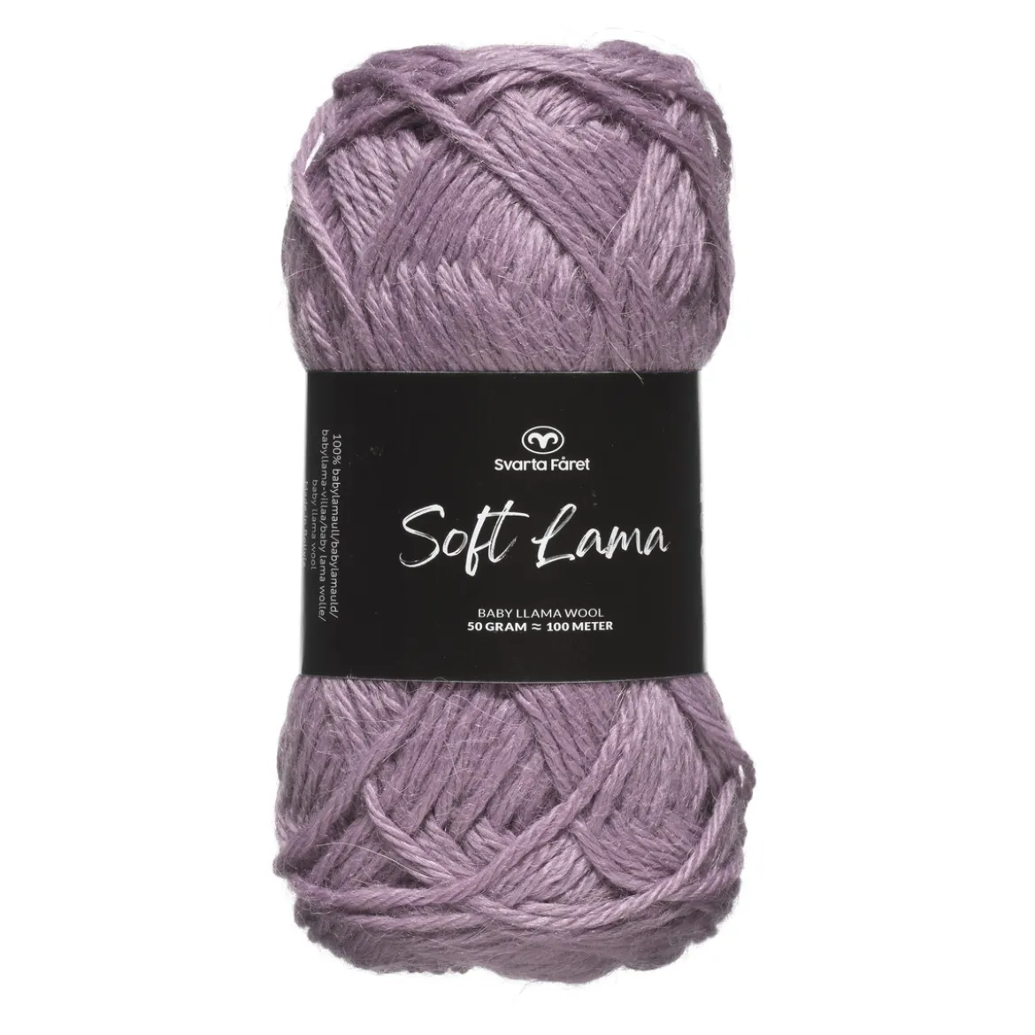 Garn Soft Lama 50g ljuslila – Lilac bush 61