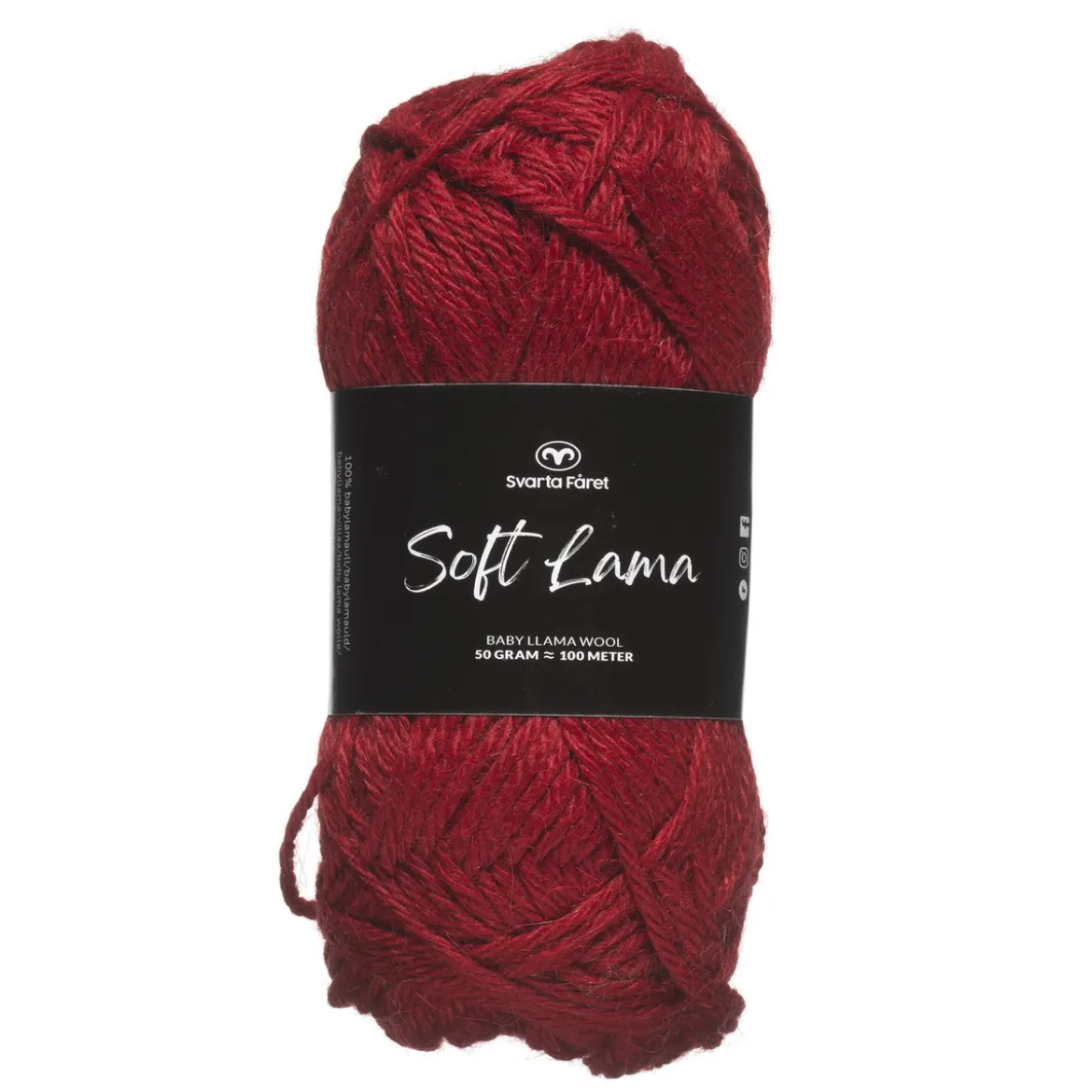 Garn Soft Lama 50g röd – Goji berry 45