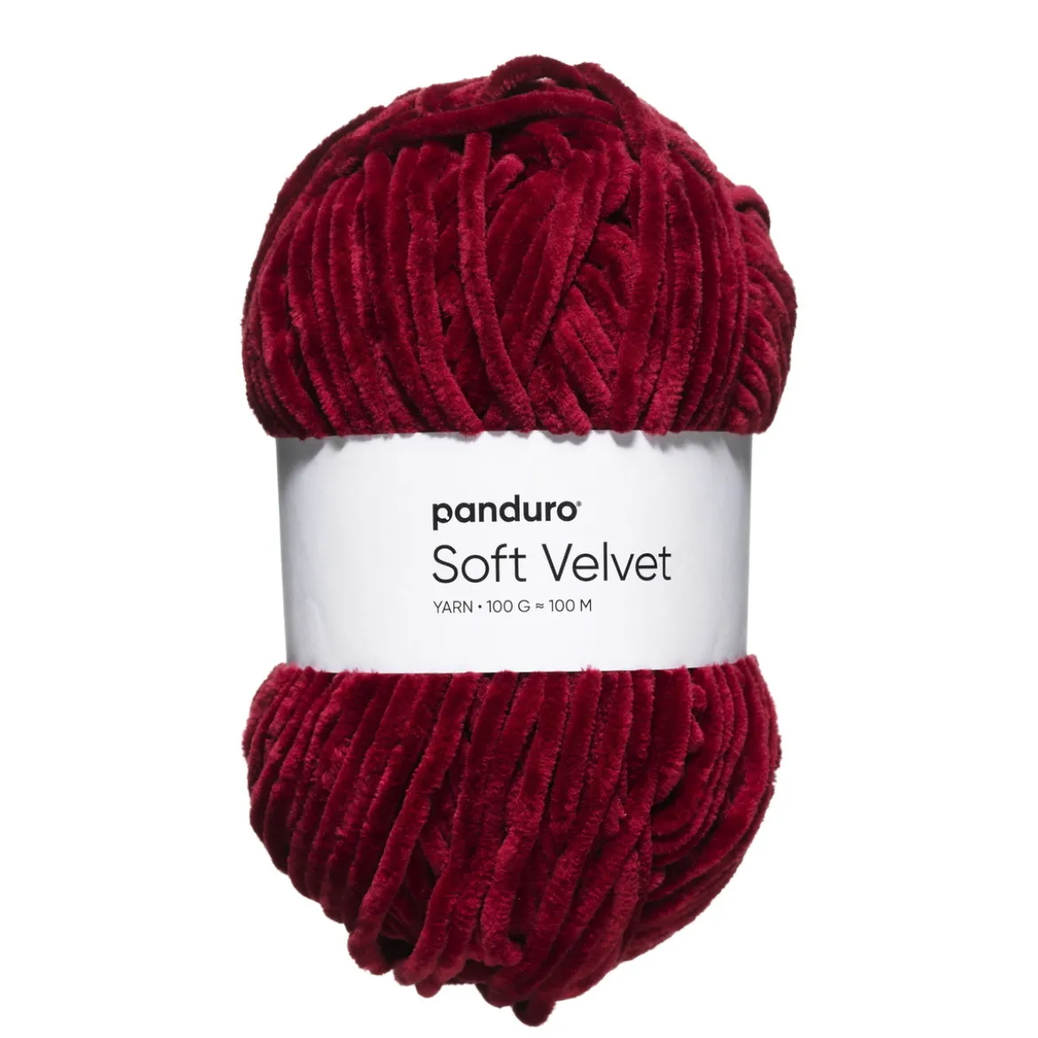 Garn Soft Velvet 100g bordeaux