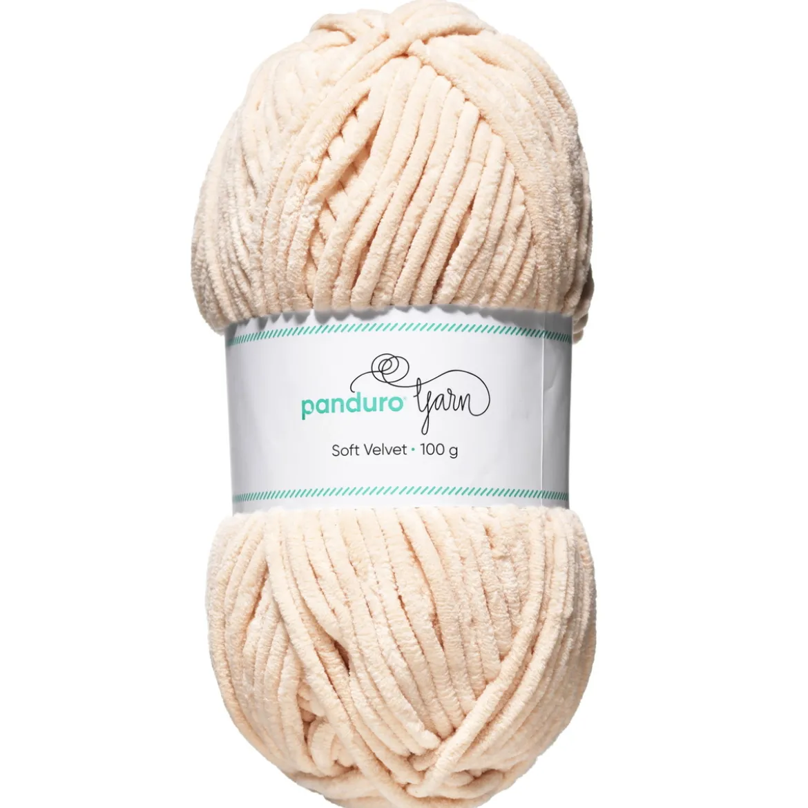 Garn Soft Velvet 100g ljus aprikos