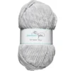 Garn Soft Velvet 100g ljusgrå