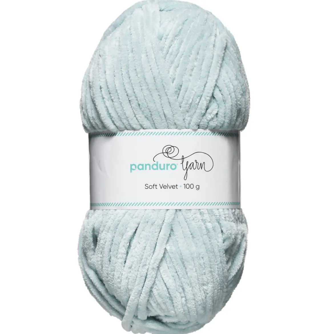 Garn Soft Velvet 100g ljusgrön
