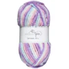 Garn Soft Velvet 100g ljus pastell – garn i mjuka regnbågsskiftningar