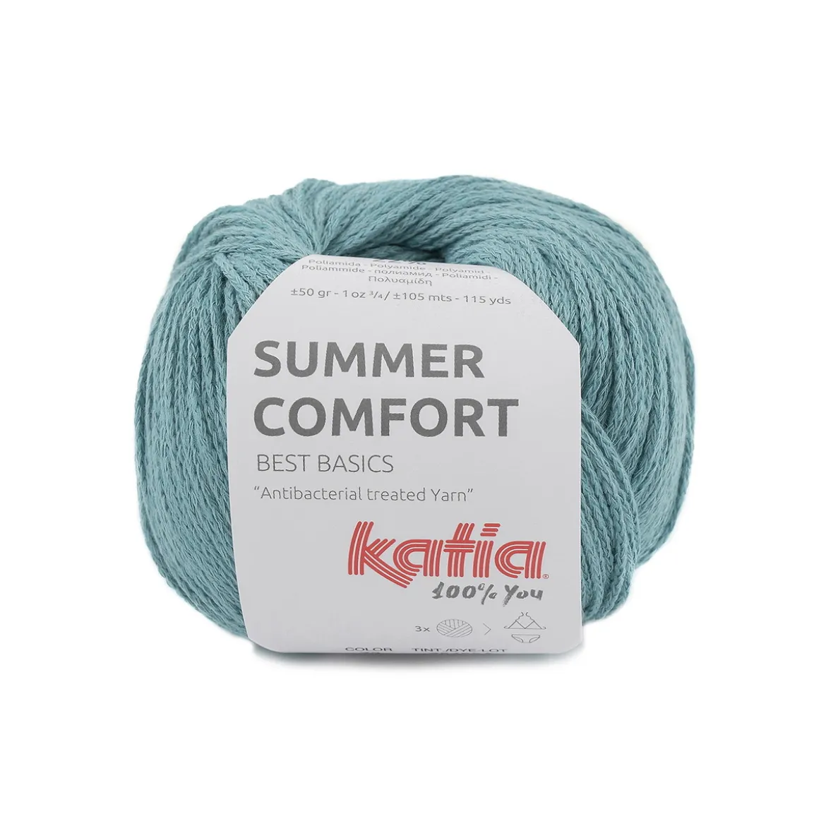 Garn Summer Comfort 50g turkos