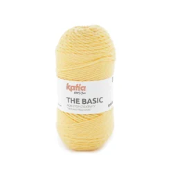 Garn The Basic 50g ljusgul