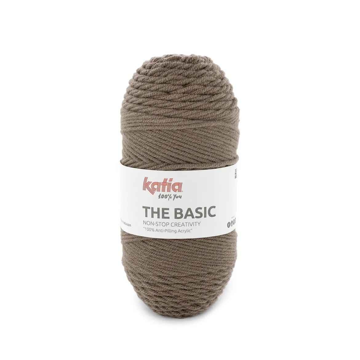 Garn The Basic 50g mullvadsbrun