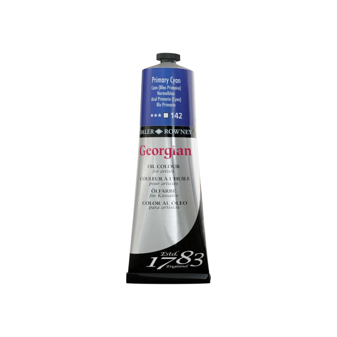 Georgian Oil Colour oljefärg 225 ml Primary Cyan 142