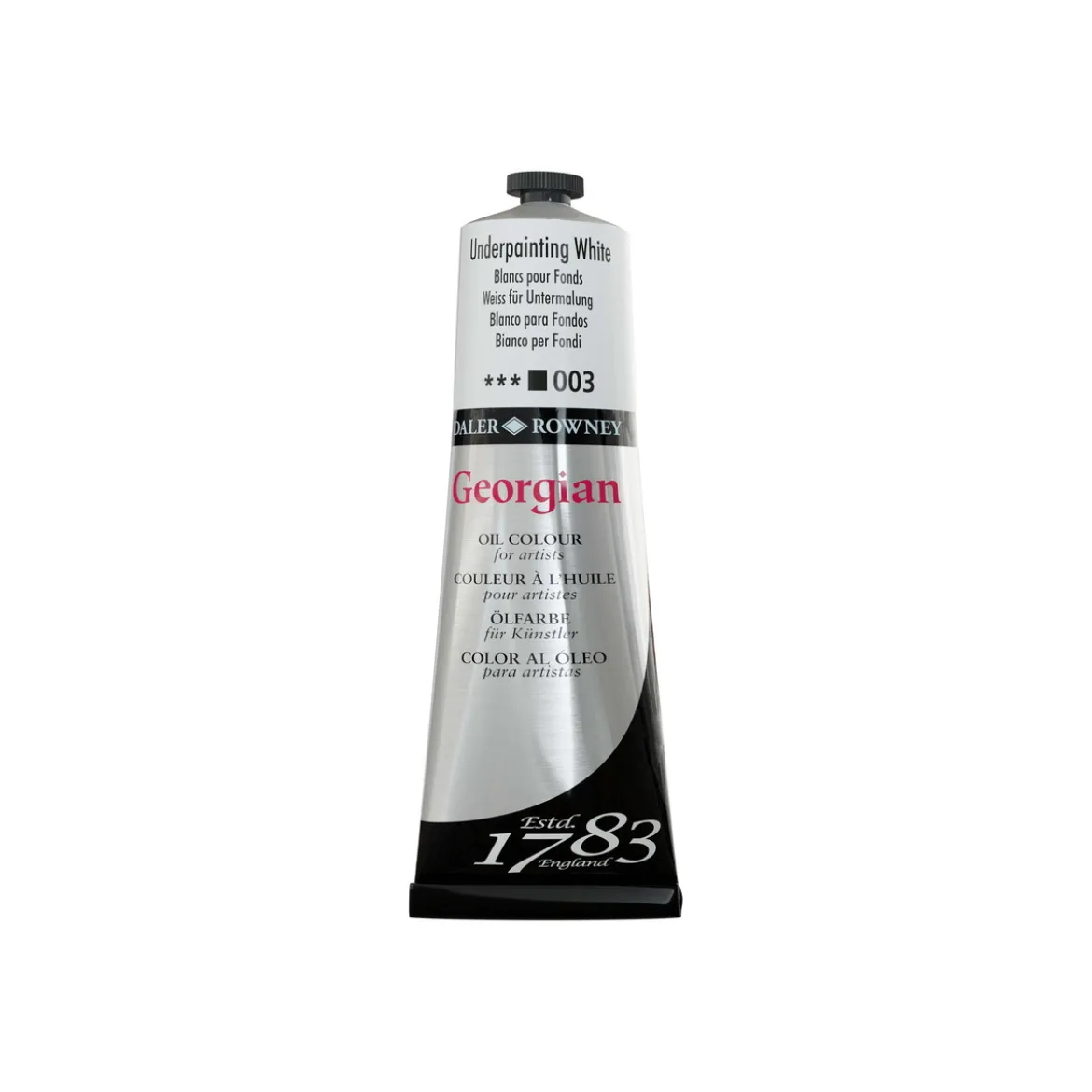 Georgian Oil Colour oljefärg 225 ml Underpainting White 003