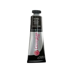 Georgian Oil Colour oljefärg 38 ml Ivory Black 034