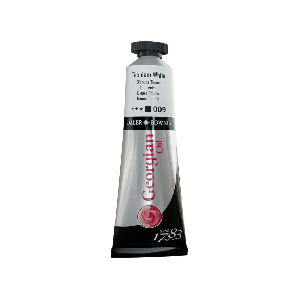 Georgian Oil Colour oljefärg 38 ml Titanium White 009