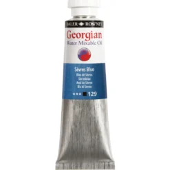 Georgian Water Mixable Oil Colour, vattenlöslig oljefärg 37 ml Cobalt Blue Hue 110
