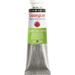 Georgian Water Mixable Oil Colour, vattenlöslig oljefärg 37 ml Olive Green 363