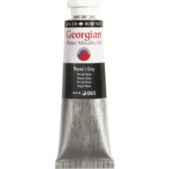 Georgian Water Mixable Oil Colour, vattenlöslig oljefärg 37 ml Payne's Grey 0065