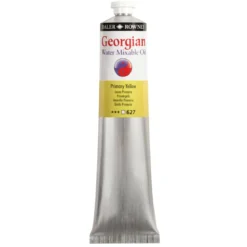 Georgian Water Mixable Oil Colour, vattenlöslig oljefärg 200 ml Primary Yellow 627