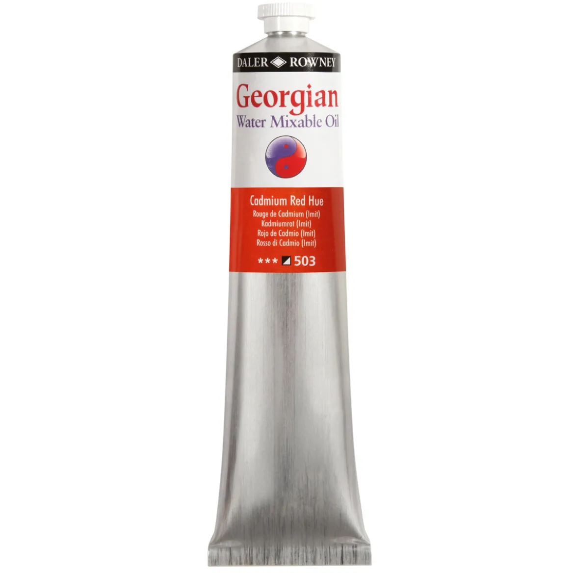 Georgian Water Mixable Oil Colour, vattenlöslig oljefärg 200 ml Rose Madder 561