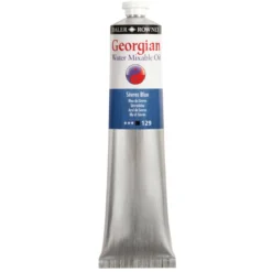 Georgian Water Mixable Oil Colour, vattenlöslig oljefärg 200 ml Sèvres Blue 129