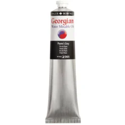 Georgian Water Mixable Oil Colour, vattenlöslig oljefärg 200 ml Payne's Grey 0065