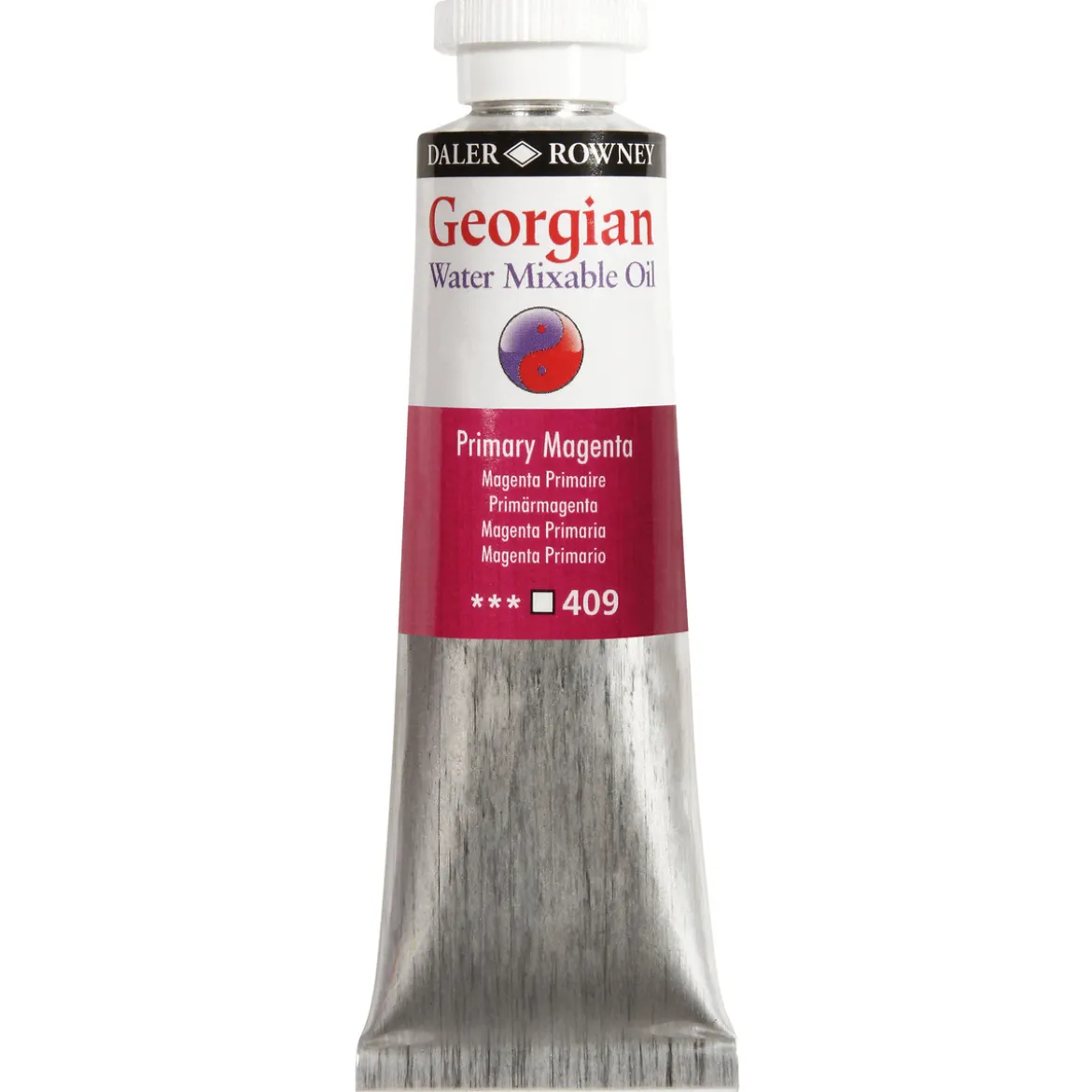 Georgian Water Mixable Oil Colour, vattenlöslig oljefärg 200 ml Burnt Umber 223
