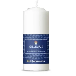 Gilleljus Liljeholmen Vit 12cm