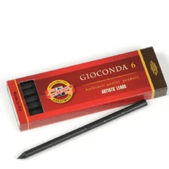 Gioconda ritstift Svart 6st
