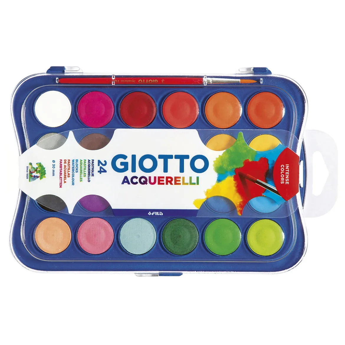 Giotto Aquarelli 24p
