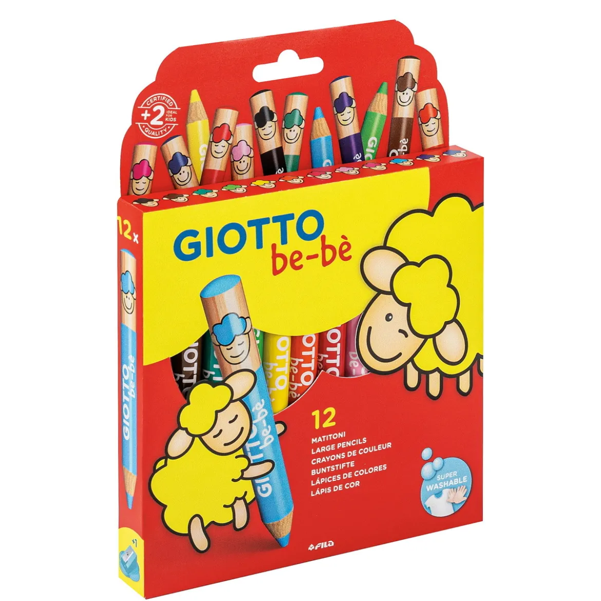Giotto Be-bè Färgpennor 12p