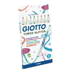 Giotto Turbo Glitter 8p